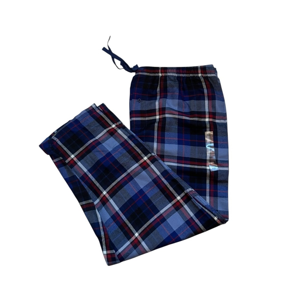 Jockey Blue and Red‎ Plaid Lounge Pants